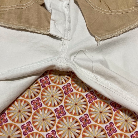 Rag & Bone White Skinny Distressed Jeans - Picture 12 of 16